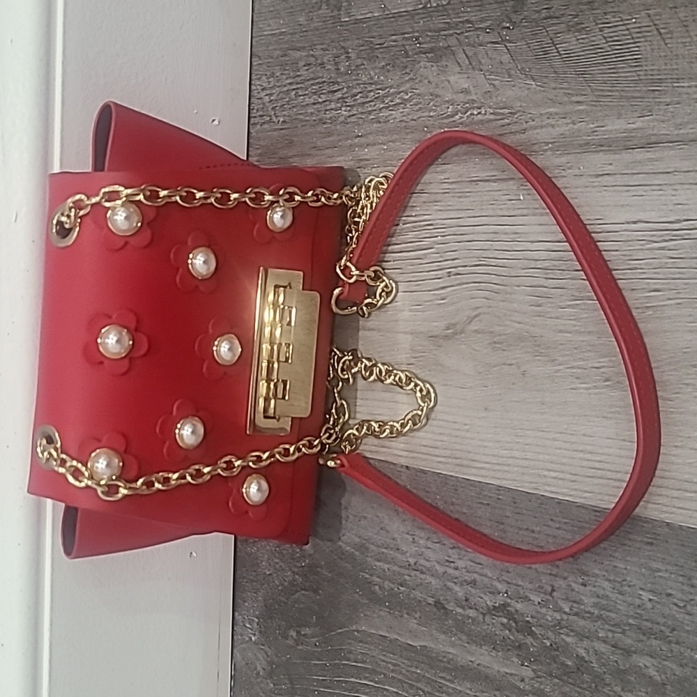 ZAC Zac Posen Leather Eartha Mini Chain Crossbody